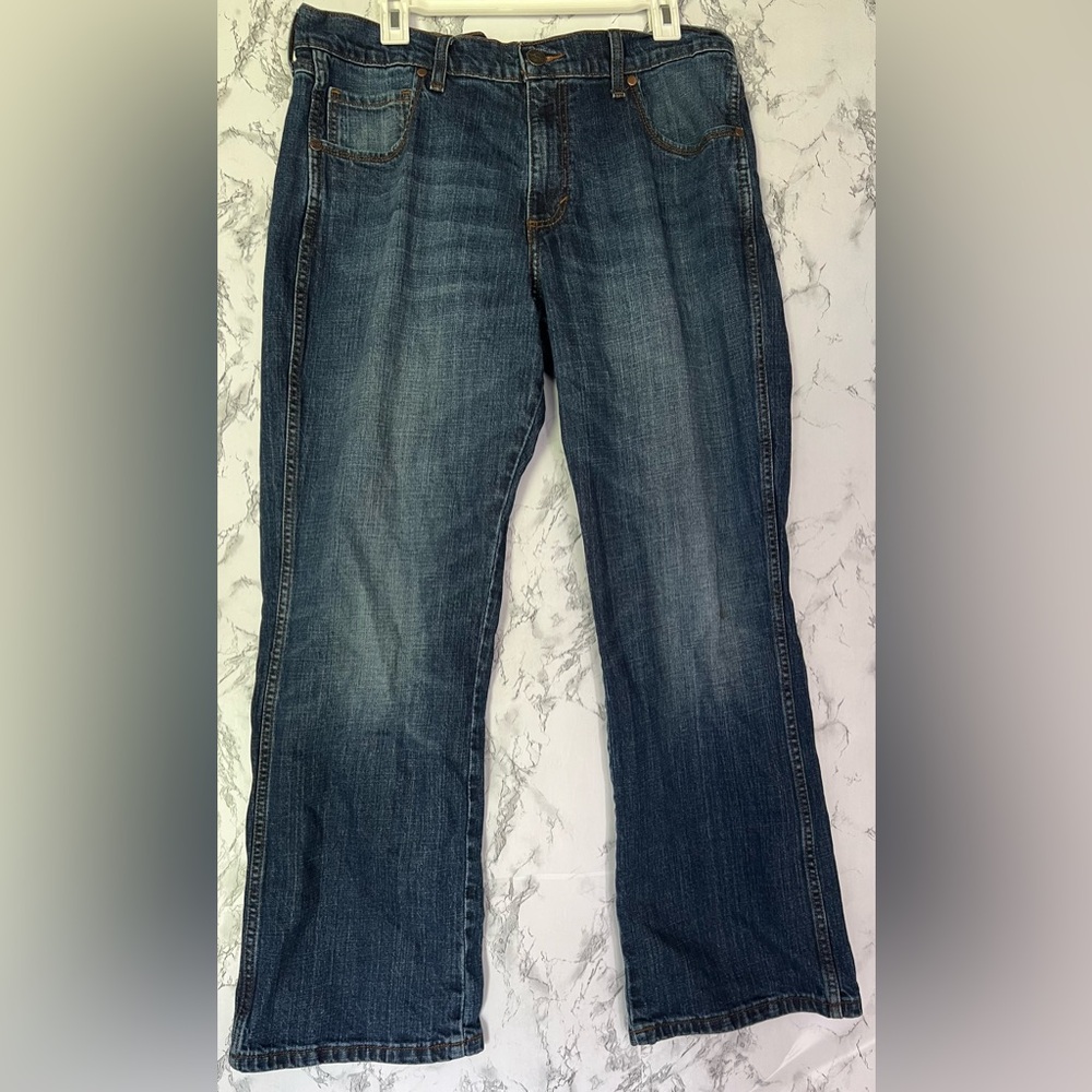 Wrangler Retro Jeans Men’s Boot Cut Slim Cut Size 36 Western Cowboy